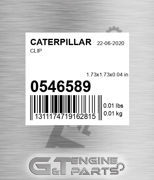 0546589 Clip for CATERPILLAR