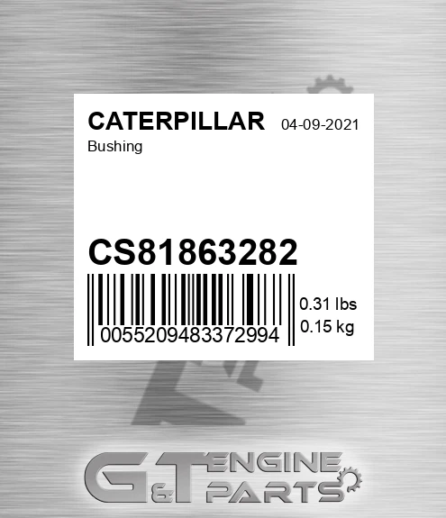 CS81863282 CATERPILLAR Bushing