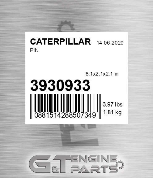 393-0933 Pin