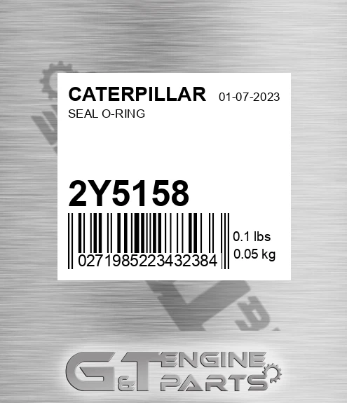 2Y-5158 Seal O-ring for CATERPILLAR
