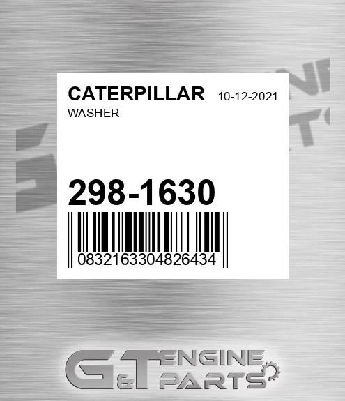 298-1630 Washer