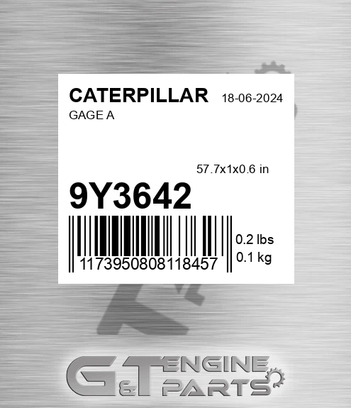 9Y3642 Gage A