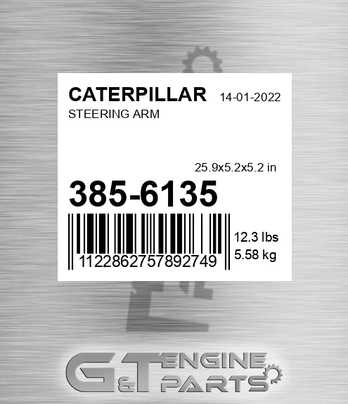 385-6135 Steering Arm for CATERPILLAR