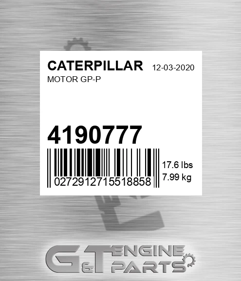 4190777 Motor Gp-p