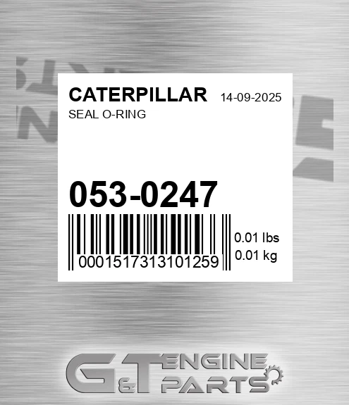 053-0247 Seal O-ring