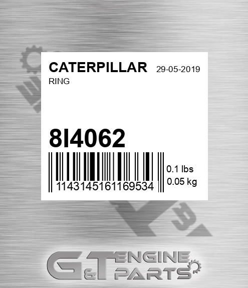 8I-4062 Ring for CATERPILLAR