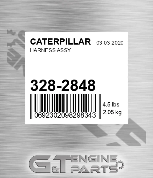 328-2848 Harness Assy