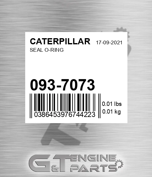 093-7073 Seal O-ring