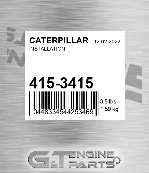 415-3415 Installation