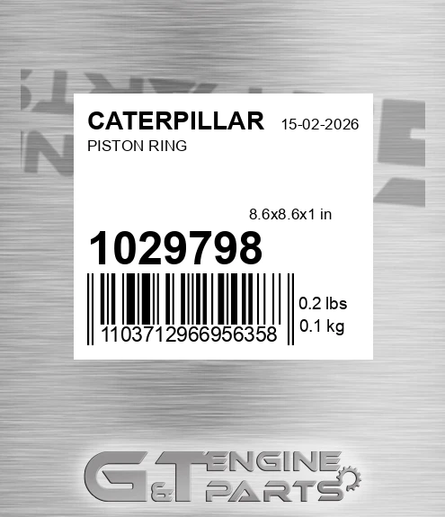 102-9798 Piston Ring