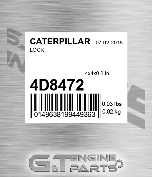 4D8472 Lock