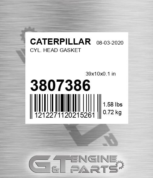 380-7386 Cyl. Head Gasket for CATERPILLAR