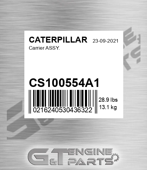 CS100554A1 Carrier Assy.
