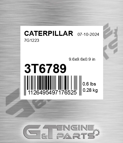 3T6789 7g1223 for CATERPILLAR