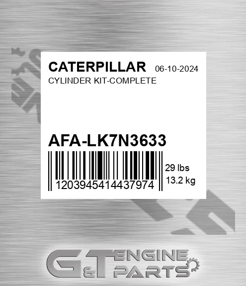 AFA-LK7N3633 Cylinder Kit-complete