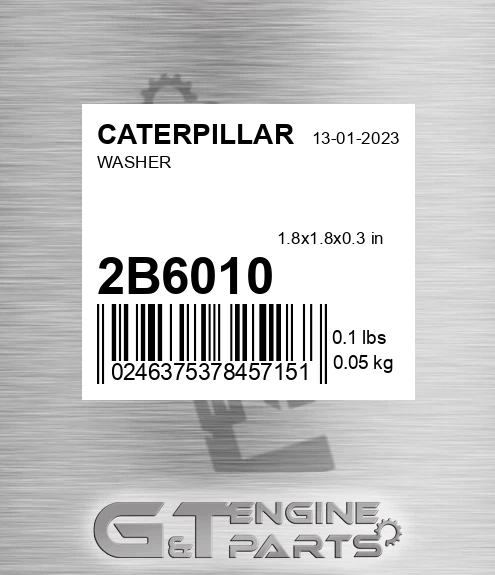 2B6010 CATERPILLAR Washer