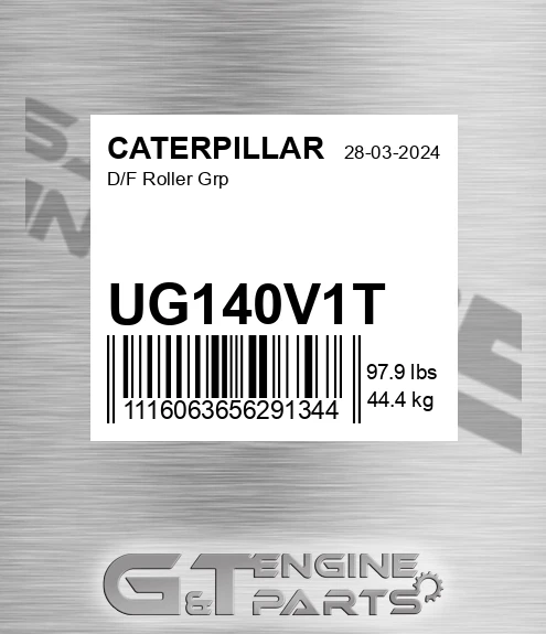 UG140V1T D/f Roller Grp for CATERPILLAR