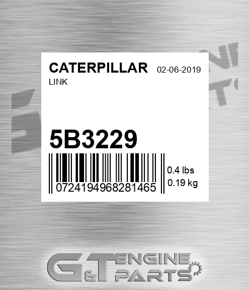 5B3229 Link for CATERPILLAR