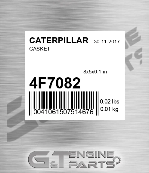 4F7082 Gasket