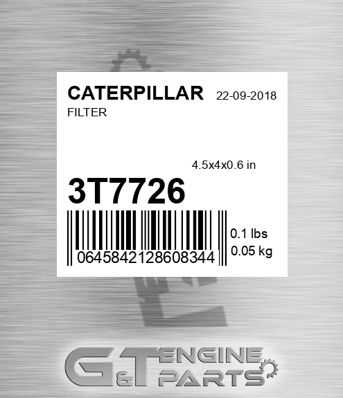 3T-7726 Filter