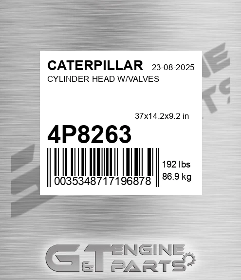 4P8263 Head Gp-cy for CATERPILLAR