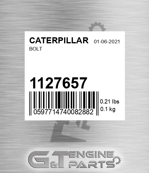 112-7657 Bolt for CATERPILLAR