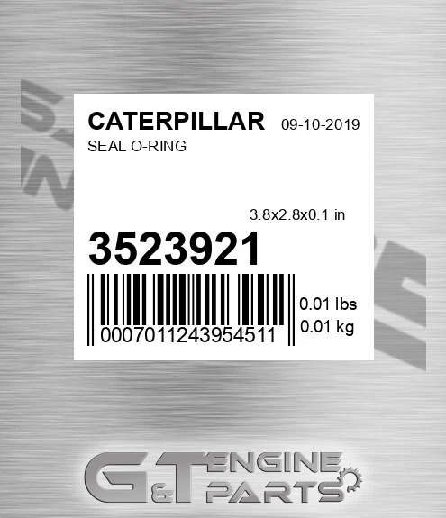 352-3921 Seal O-ring for CATERPILLAR