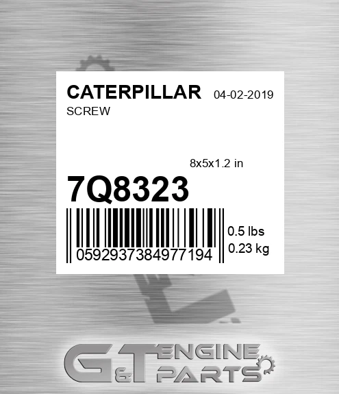 7Q8323 Screw