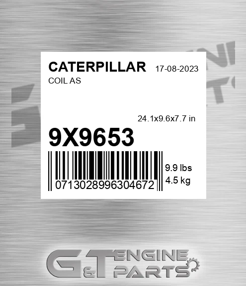 9X9653 Coil As