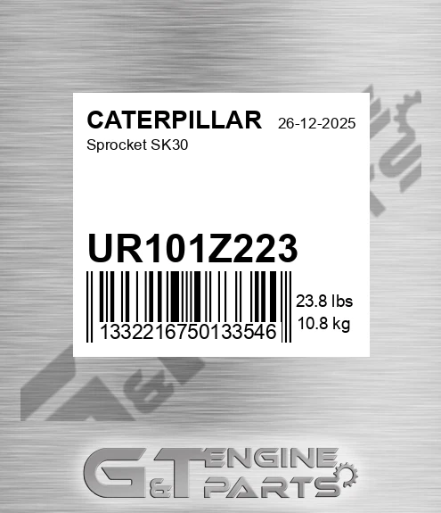 UR101Z223 Sprocket Sk30 for CATERPILLAR