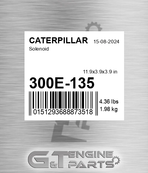 300E-135 Solenoid for CATERPILLAR