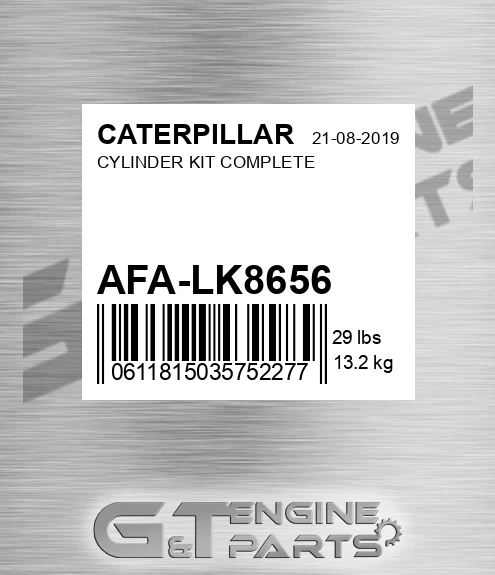AFA-LK8656 Cylinder Kit Complete