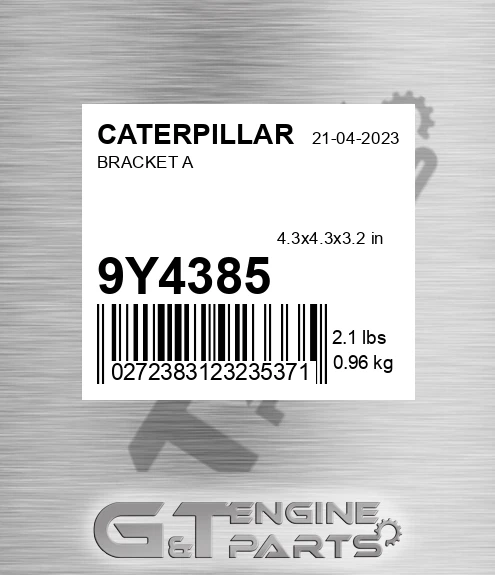 9Y4385 Bracket A