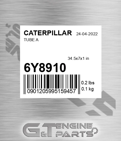 6Y8910 Tube A