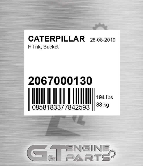 2067000130 H-link, Bucket