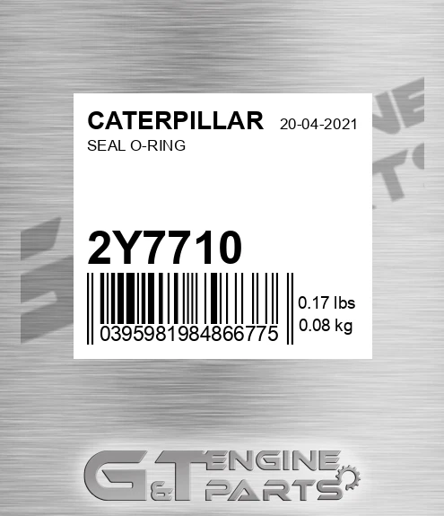 2Y-7710 Seal O-ring for CATERPILLAR