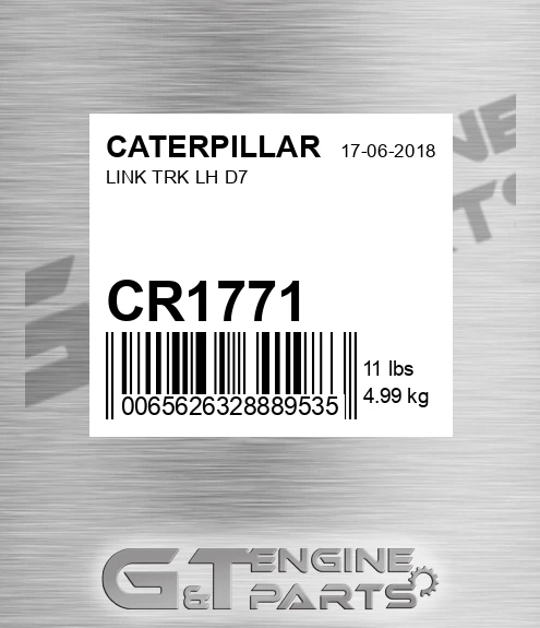 CR1771 Link Trk Lh D7 for CATERPILLAR