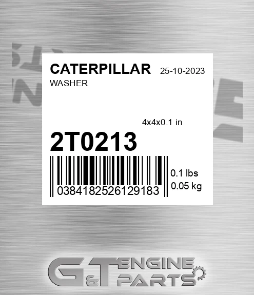 2T0213 Washer