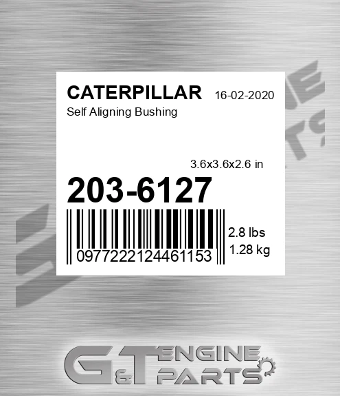 203-6127 Self Aligning Bushing