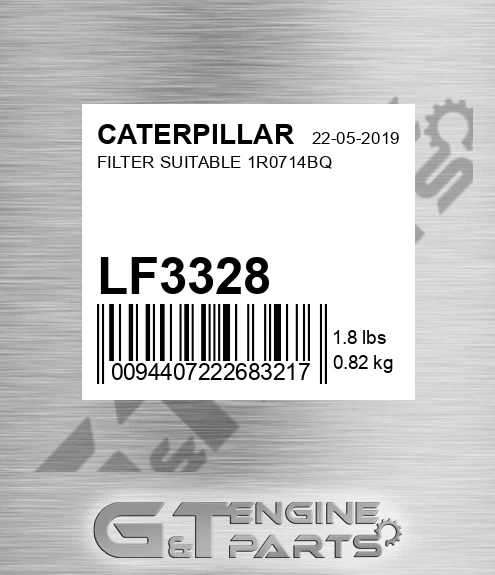 LF3328 Filter Suitable 1r0714bq