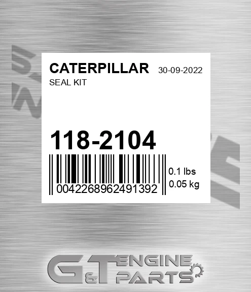 118-2104 Seal Kit