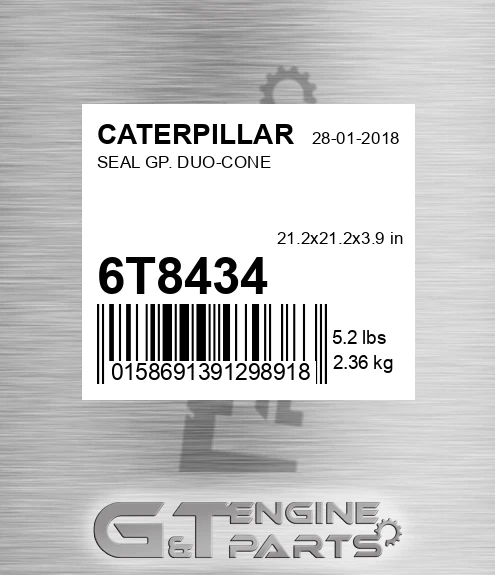 6T-8434 Seal Gp. Duo-cone for CATERPILLAR