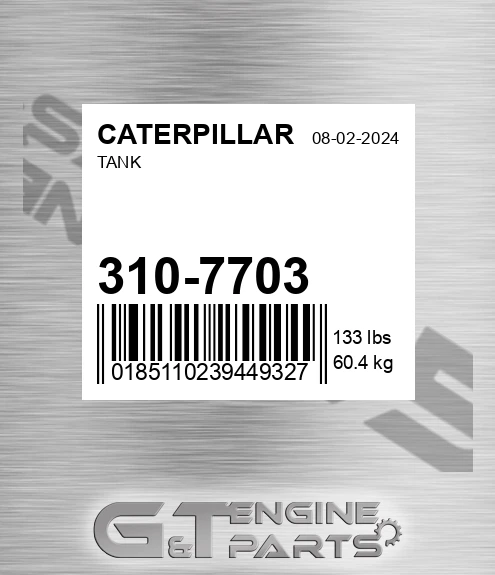 310-7703 Tank