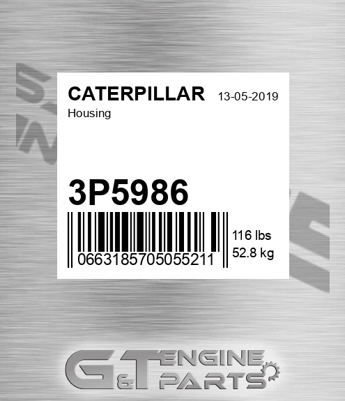 3P5986 Housing for CATERPILLAR