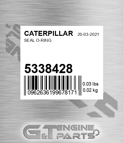 533-8428 Seal O-ring