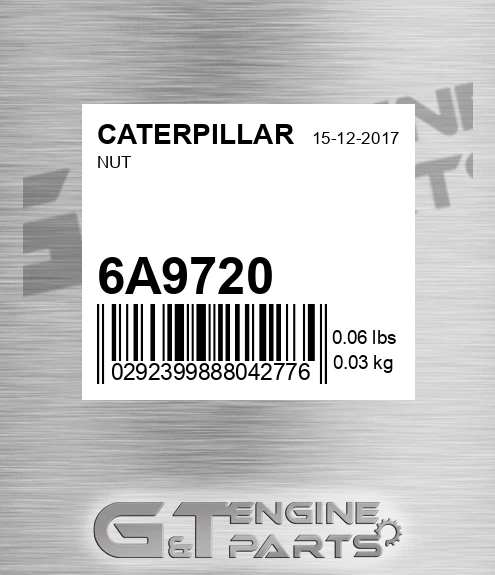 6A9720 Nut