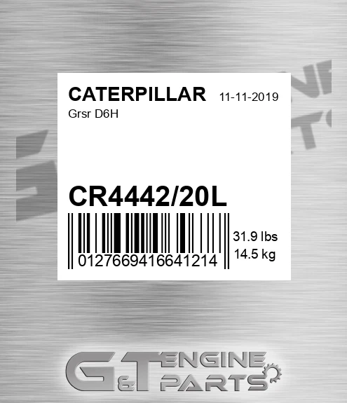 CR444220L Grsr D6h for CATERPILLAR