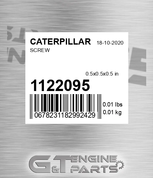 112-2095 Screw for CATERPILLAR