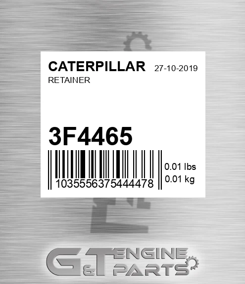 3F4465 Retainer