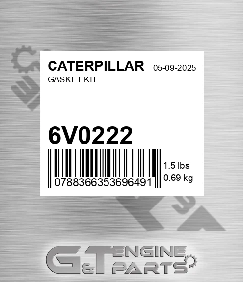 6V-0222 Gasket Kit for CATERPILLAR